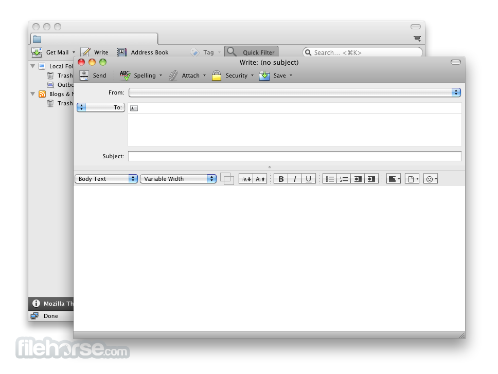 Mozilla thunderbird 45.8 download for mac